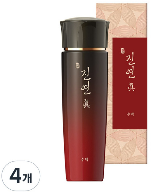 코리아나 진연 진 수액, 4개, 150ml