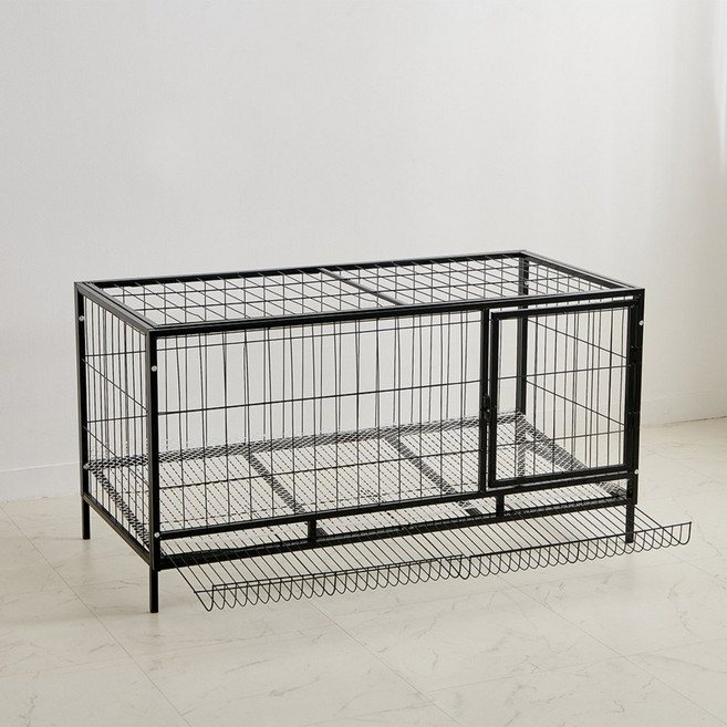 양계장 대형 닭장 사육장 케이지 병아리 닭집 새장, 1개, 블랙150계란판형