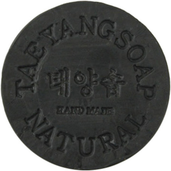 태양솝 1+1 숯비누 과다피지 얼굴개기름 블랙헤드 노폐물관리 지성피부 100g 2개, 2개입