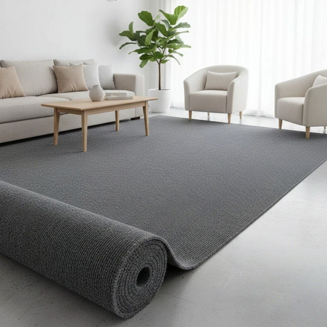 홈앤힐링 두꺼운 실내 롤카페트 업소용 대형 카페트 8T