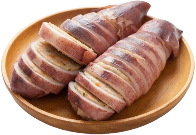 속초 청초수물회 통오징어순대 오징어순대 1팩 2미, 5개, 500g