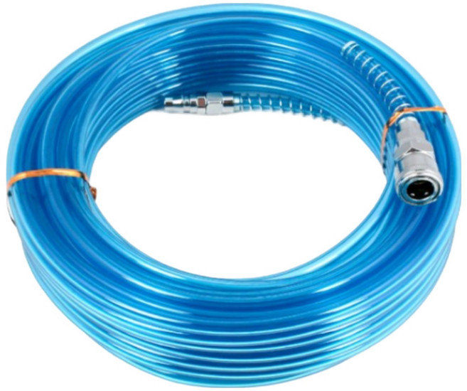 HK 특A급 우레탄 연질 에어호스 블루 8파이 20M, 1개