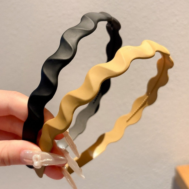 남녀공용 세안 헤어밴드 고탄력 머리띠 귀안아픈 2종 세트