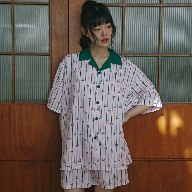 주디앤 메리 클린핏 반팔 커플 파자마세트