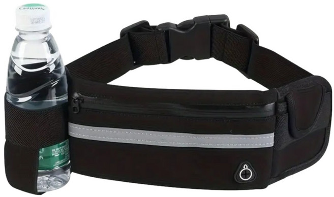 그립스웰 플립 러닝 벨트, 블랙, 1개