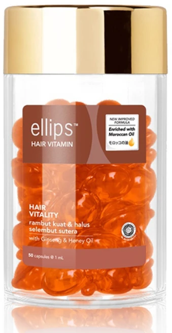 엘립스 헤어 비타민 에센스 50캡슐 7종, 1개, 50ml, 01_브라운_헤어 바이탈리티 위드 진생&허니 - 쿠팡