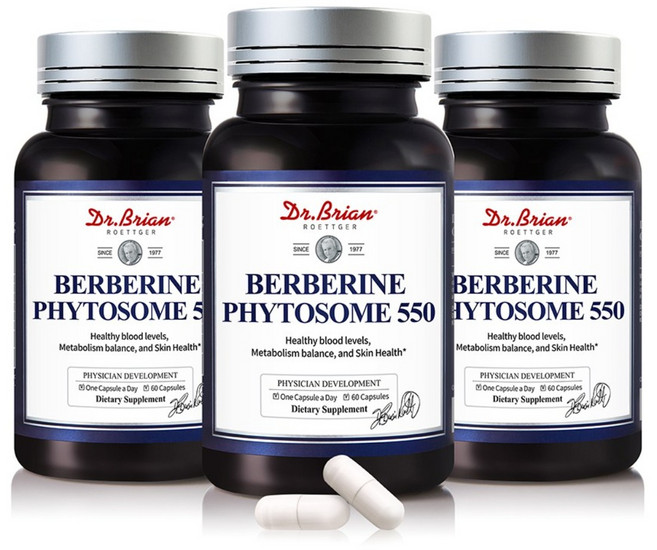 [3통] 닥터브라이언 베르베린 파이토좀 550 (총6개월분), 3개, 60회분