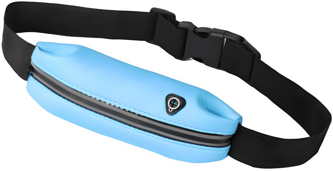 고핏 초경량 슬림 러닝벨트, 블루, 1개