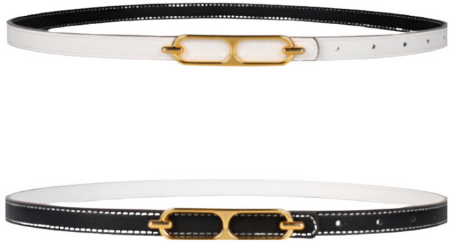 당일발송 (양면) (슬림) 메이드바이 여성 원피스 정장 청바지 가죽 벨트