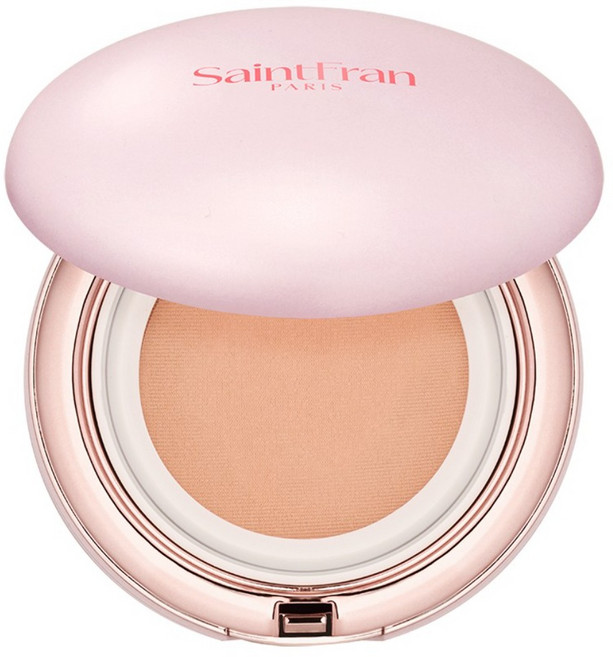 세인트프랑 NEW 더블유 스킨트리트먼트 쿠션 팩트 피치 본품 12g, 1개, 단품