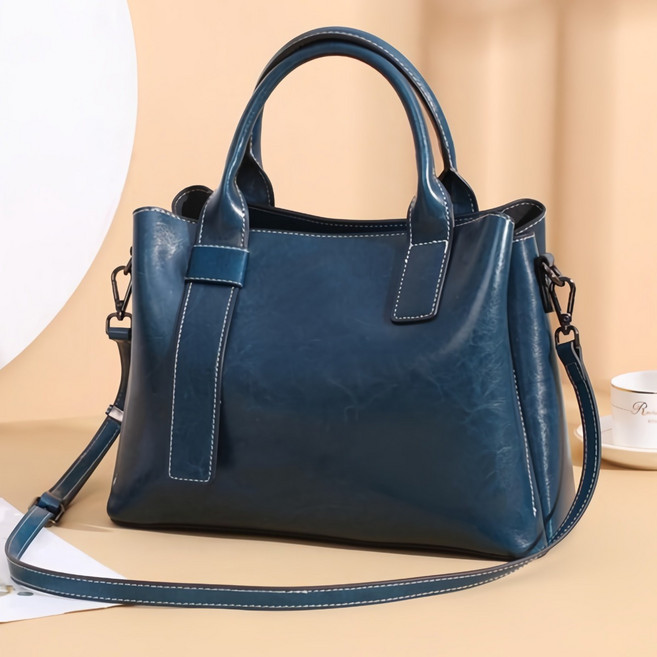 윤휘 소가죽 데일리 크로스 토트백 NJ6002