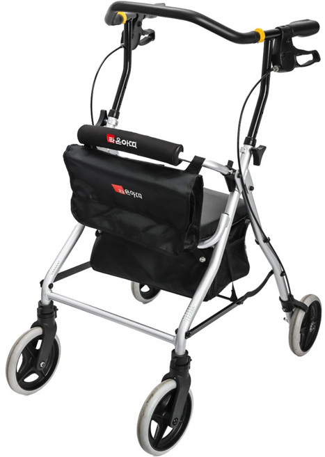 라온아띠 고령자 보행기 접이식 이동보조차 라온아띠 KCS-315, 1개