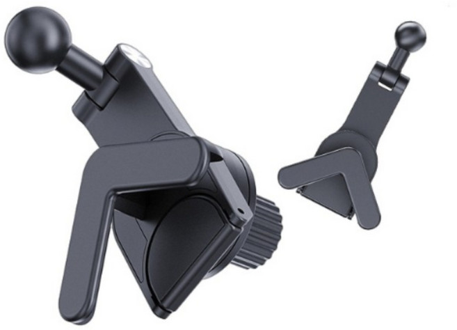 고부기 차량용 네비게이션 휴대폰 거치대, 1개, 블랙