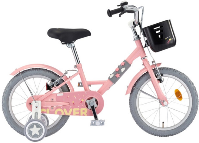 삼천리 어린이 자전거 클로버 16인치 보조바퀴 99%조립 2026년형, 1개, 108cm, 핑크 조립90%