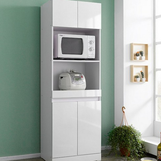 즐거운가구 아이린1800렌지대 주방수납장 전자렌지대 렌지다이, 화이트