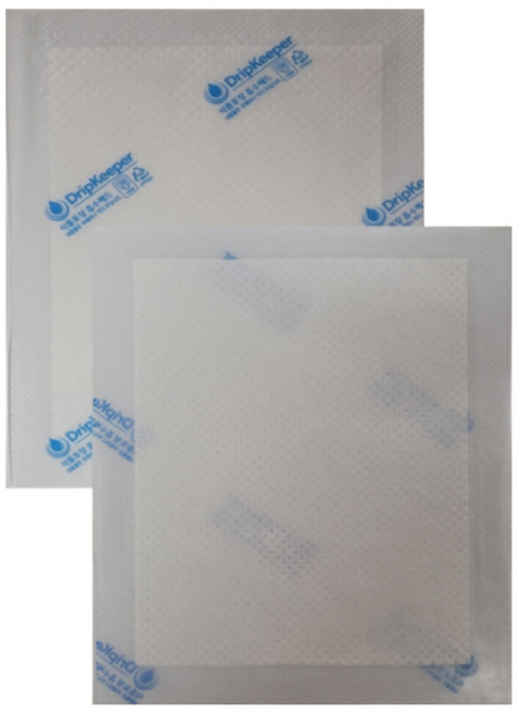 국내생산 흡수패드 정육점 고기포장 핏물제거 미트페이퍼 드립키퍼, 4800개