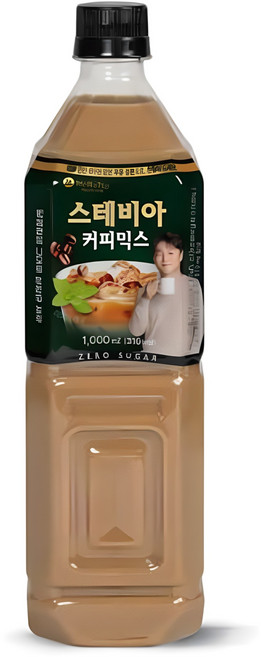 맥널티커피 스테비아 커피믹스, 1L, 12개