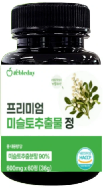 (3+1)프리미엄 미슬토추출물90% 국내산100% 겨우살이 참나무 타히보 블랙마카 추출물정 nk엔케이세포 아연 엽산 면역력, 4개, 60회분 - 쿠팡