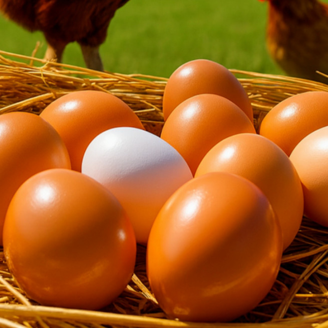 [1등급] 자연방사 HACCP인증 무항생제 난각번호 1번 왕특 유정란, 1개, 30구