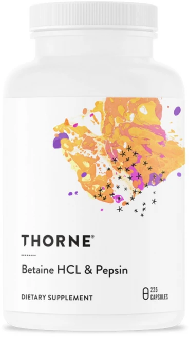 쏜리서치 베타인HCL & 펩신 캡슐, 225정, 1개 - 쿠팡