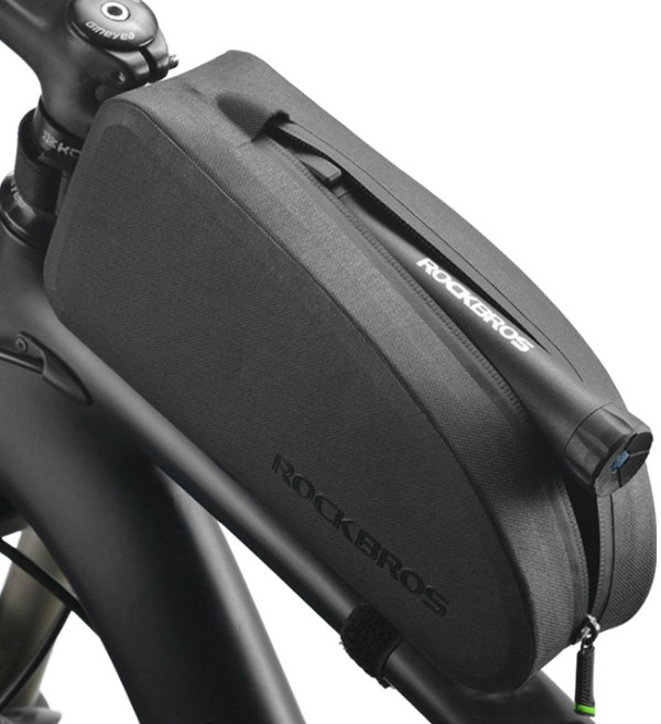 락브로스 자전거 방수 탑튜브 가방 AS-019 L 23.5 x 6.5 x 10.5 cm, 혼합색상, 1개