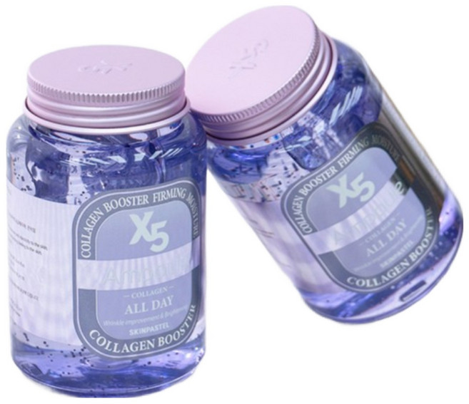 스킨파스텔 엑스5 올데이 콜라겐 앰플, 3개, 250ml