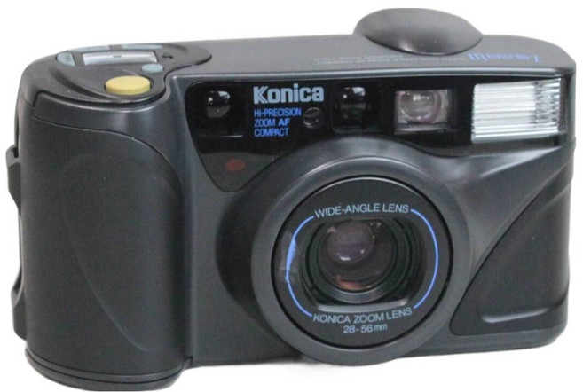 [국내배송] Konica Z-III 28W 필름 카메라_중고 [새배터리 포함], 카메라