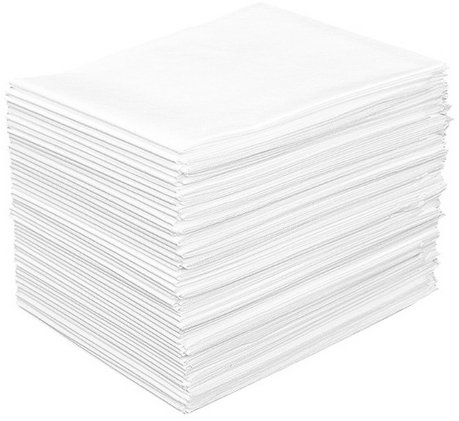 오아소 일회용 방수 침대시트 80x180cm, 방수 화이트 구멍X, 50개