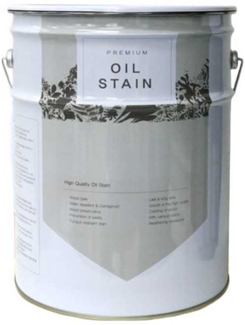 [마이칼라페인트] THE FAMILY 7 프리미엄 오일스테인 20L, 소나무색, 1개