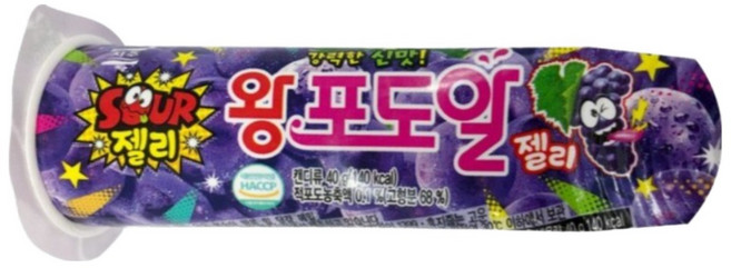 서주 왕포도알 사우어 젤리 40g - 1개