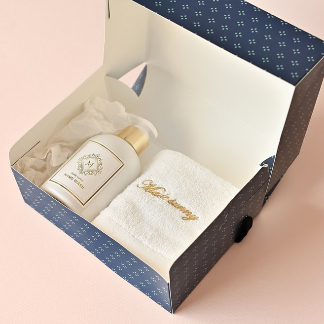 메이드써니 핸드워시+핸드타올 수건 세트 답례품 선물 돌 돌잔치 웨딩 결혼식 고희연 칠순 팔순 환갑 조문 조의 장례, 화이트(핸드타올), 10개