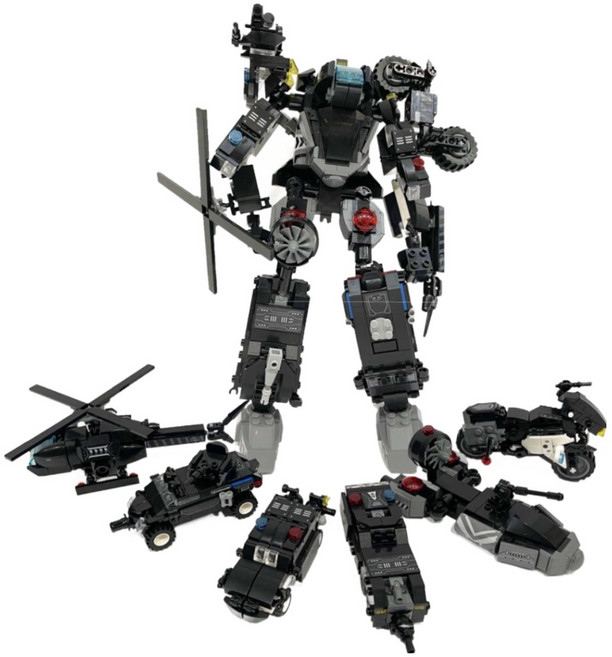 스타워즈 레고 합체 6in1 레고호환블록 6종합체레고, 1개