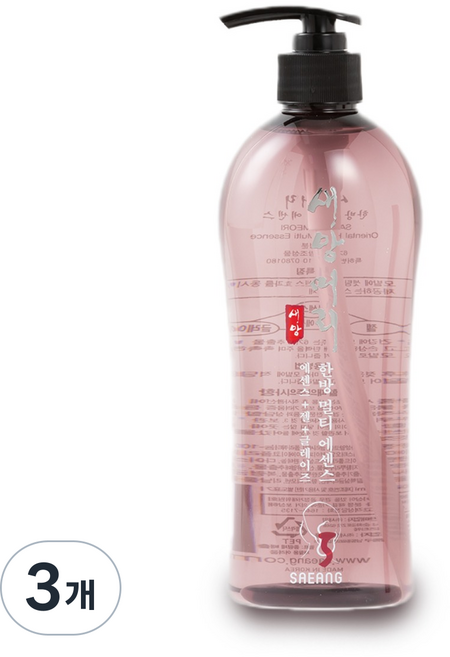 3in1 멀티 헤어에센스 글레이즈 젤 스타일링 웨이브 컬링 스타일링, 3개, 500ml