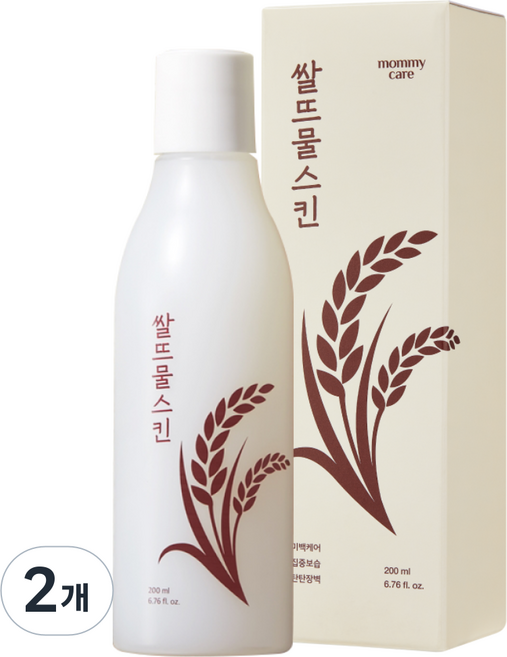 마미케어 쌀뜨물 스킨, 2개, 200ml