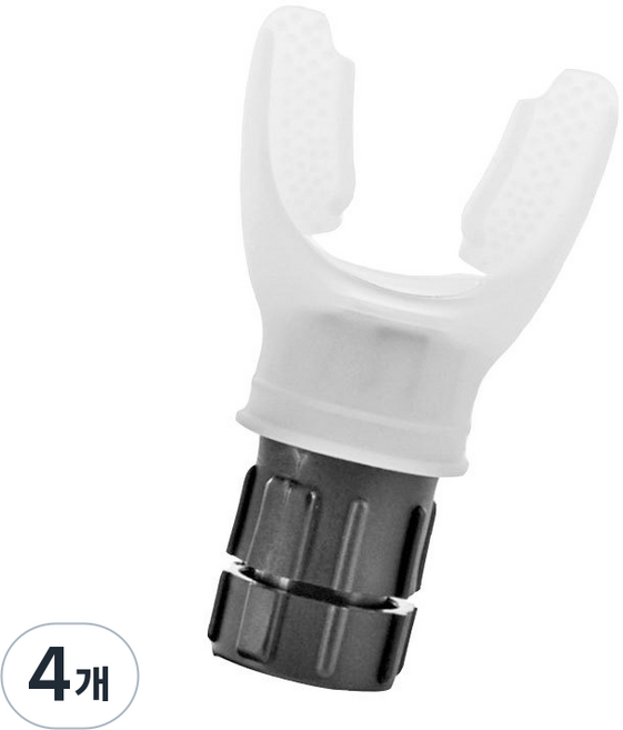 프라리 트레이너 흉곽 폐 복식호흡 운동 기구 화이트, 4개