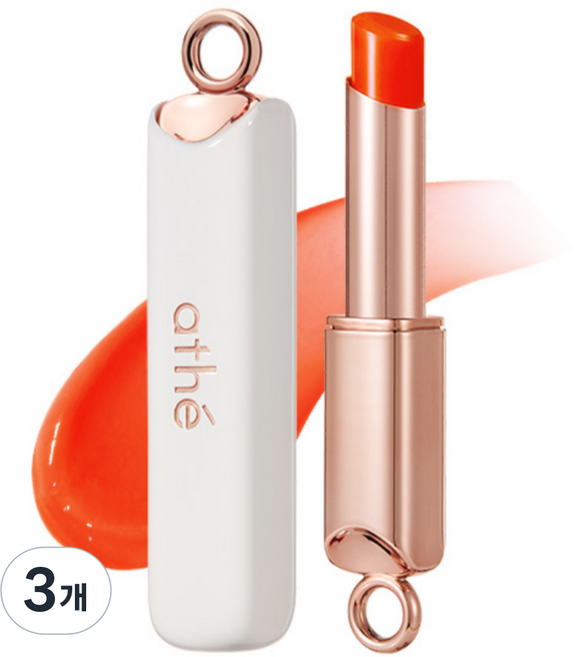 아떼 어센틱 립밤, 10 조이풀, 3.4g, 3개