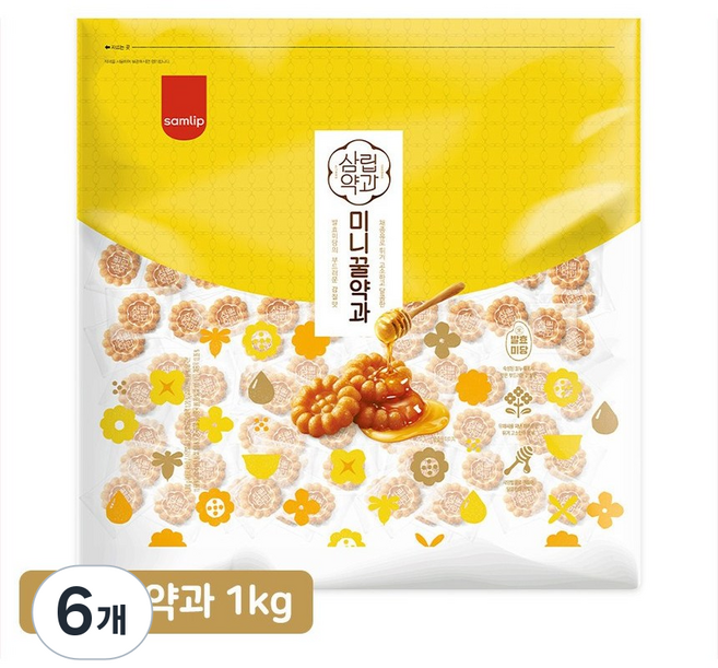 삼립 미니약과, 1kg, 6개