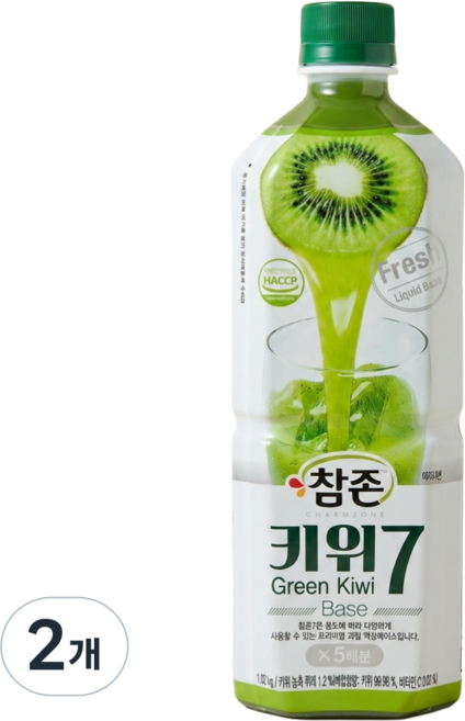 참존 키위원액, 835ml, 2개