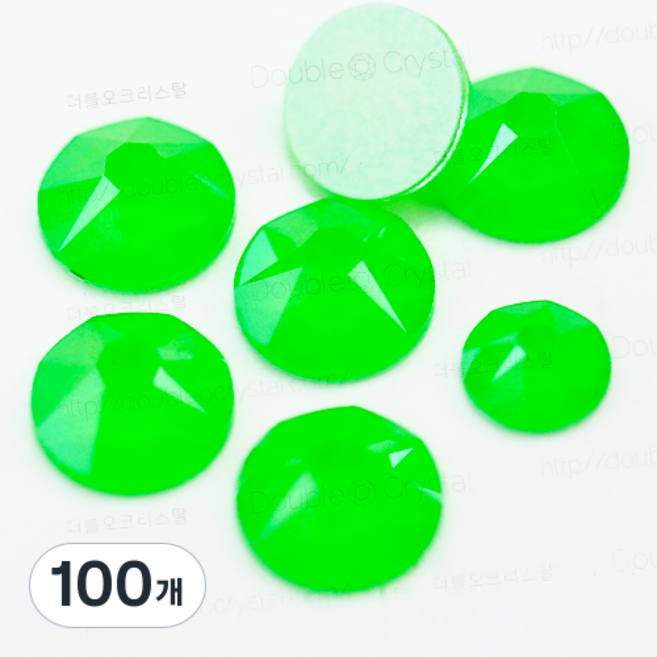 스와로브스키 2088 일렉트릭 그린, 100개, SS16(3.90mm)