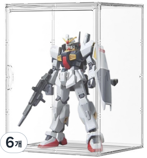 아크릴 쇼케이스 피규어 다용도 정리함 (중) 40*30*25cm, 6개, 칸막이 없음