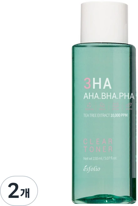 쓰리하 시카 진정 토너, 2개, 150ml - 쿠팡