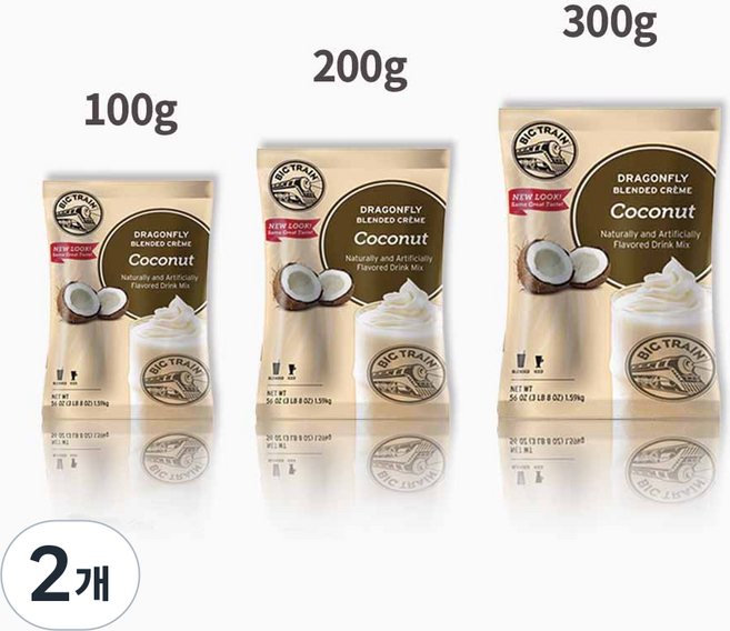 빅트레인 코코넛파우더, 200g, 1개입, 2개