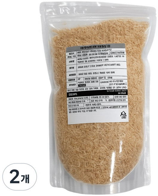 아르마 구운 볶은 카다이프 면 튀르키예 직수입, 2개, 500g