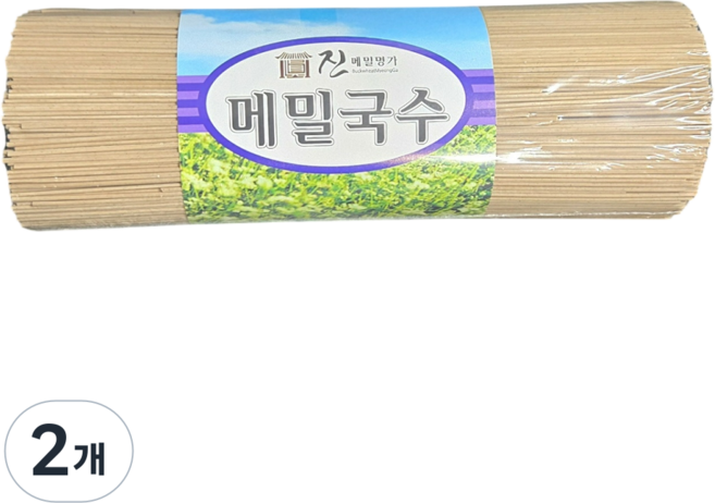 진메밀명가 국내산 메밀국수, 2개, 1kg