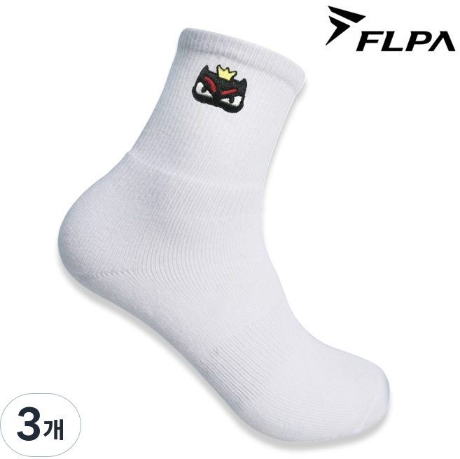 플파 양말 베이비몬 스포츠 삭스 남성 여성 국대 운동 헬스 배드민턴 오남스포츠, 3개