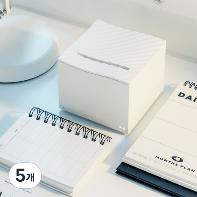 네모닉 AI 휴대용 오답노트 네임 스티커 라벨프린터 메모 무선 가정용 프린터, 5개, MIP-201W