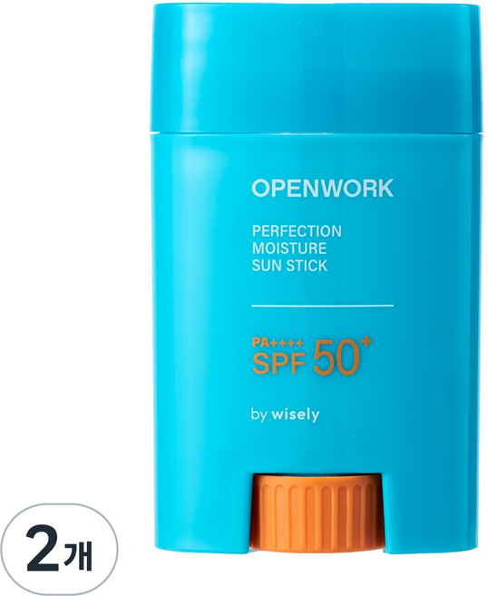 와이즐리 자외선차단 미백 주름 개선 삼중 기능성 선스틱 SPF 50+ PA++++, 2개, 22g