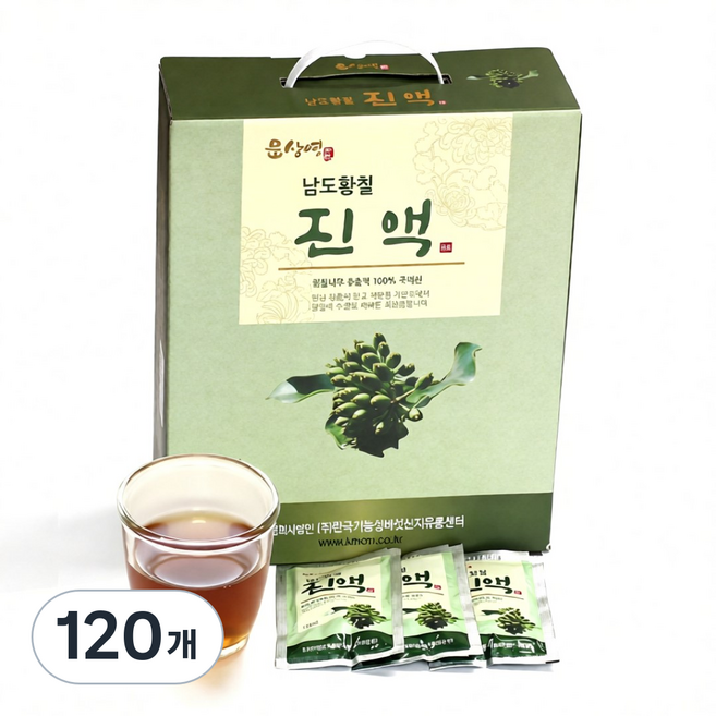 [문상영 버섯]장흥 농장직송 황칠나무 진액, 120개, 100ml