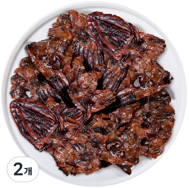 통통 숏다리 오징어다리 오징어간식 100g, 2개