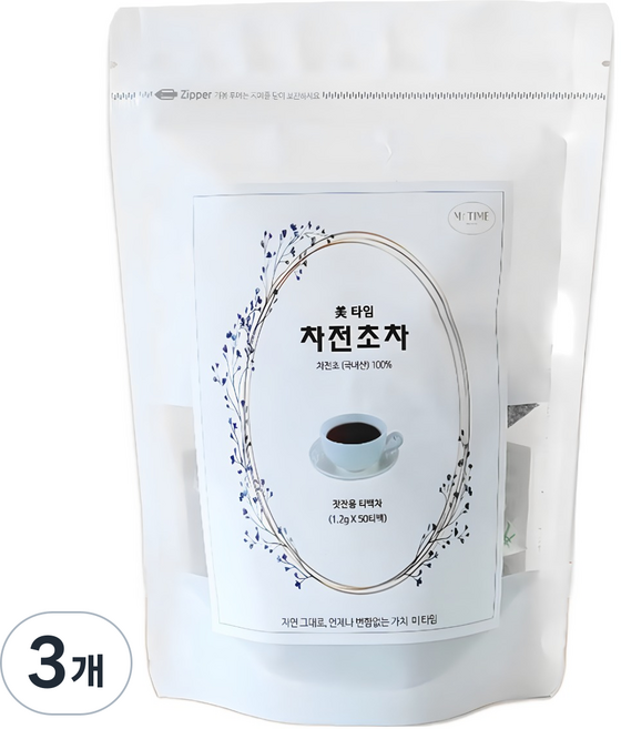 미타임 질경이 차전초차 티백차 PLA 티백, 3개, 50개입, 1.2g